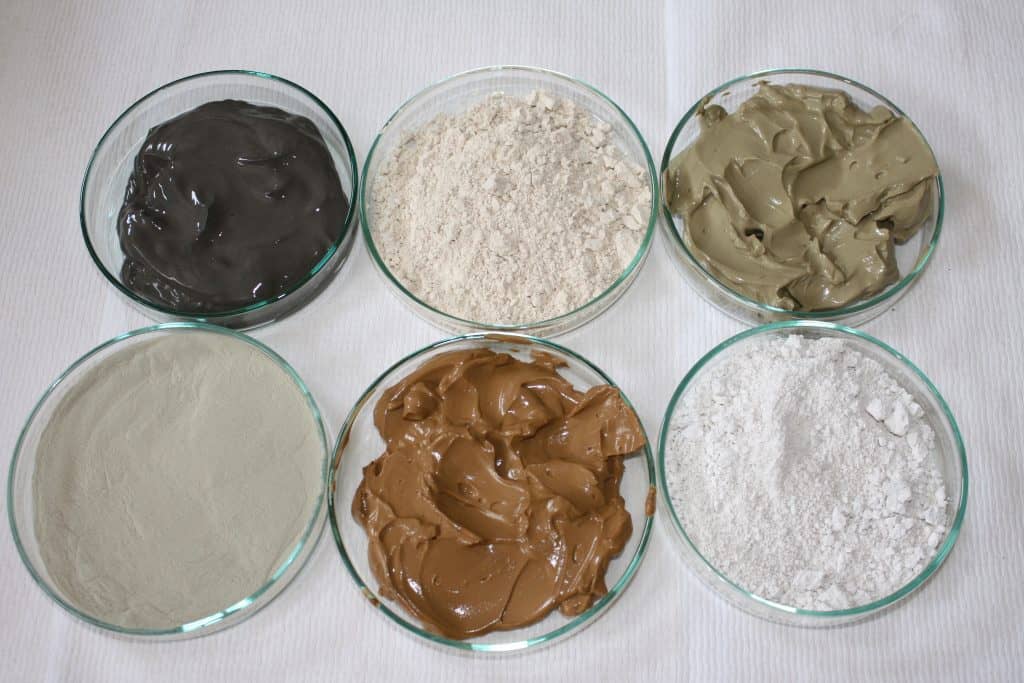 Tipos de mascarillas de arcilla