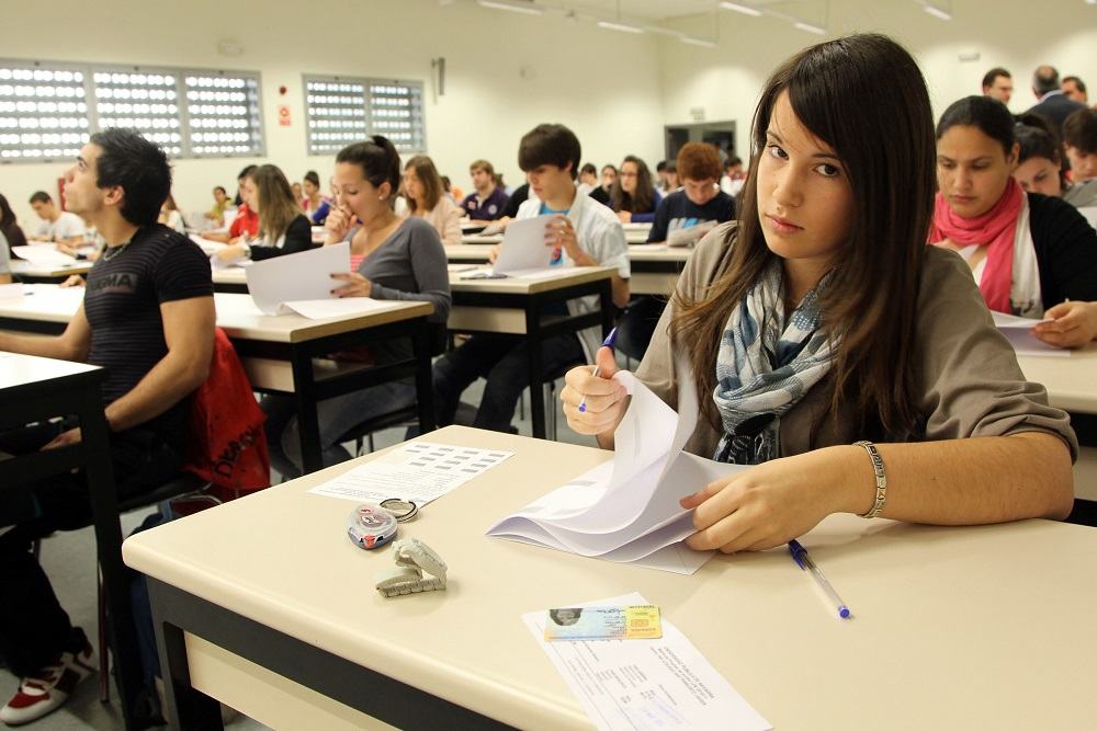 Copiar en exámenes de selectividad