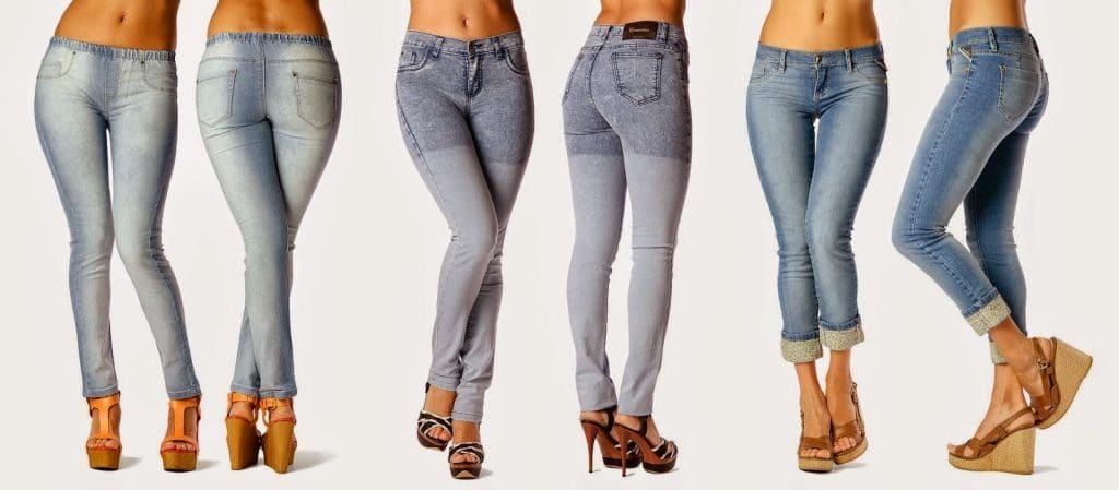 tipos de jeans