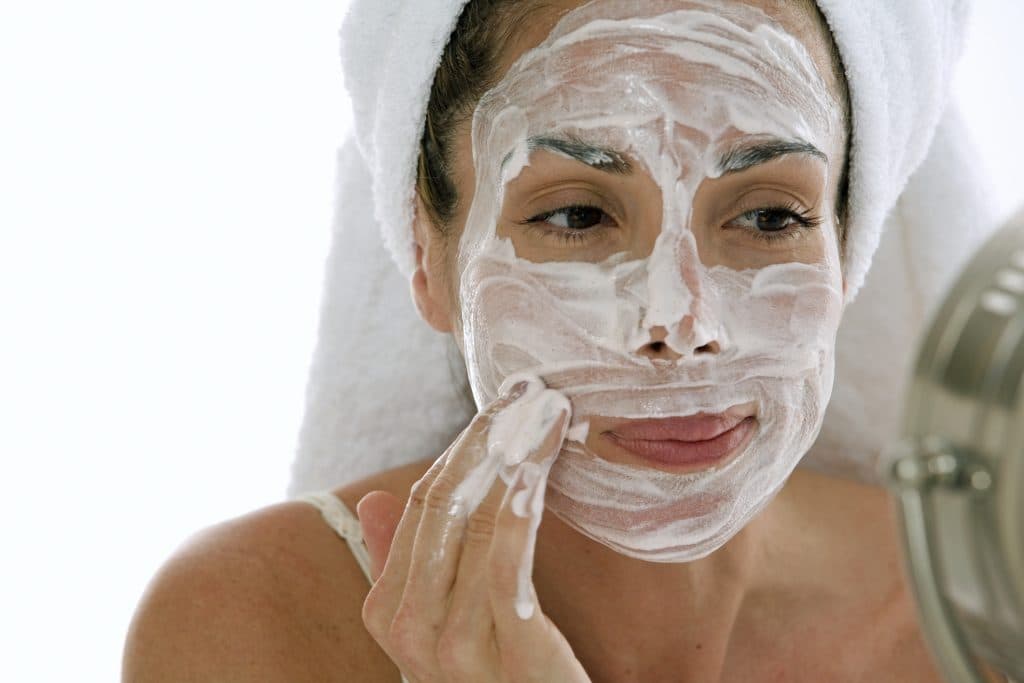belleza con bicarbonato de sodio exfoliante