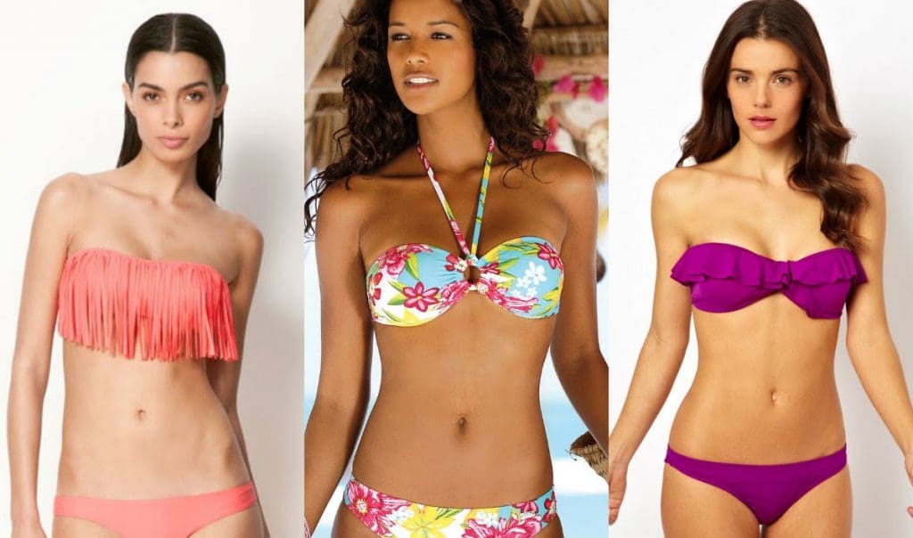 traje de baño ideal para busto pequeño, bikini