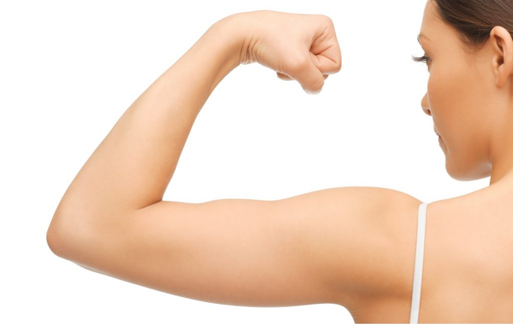 brazos femeninos