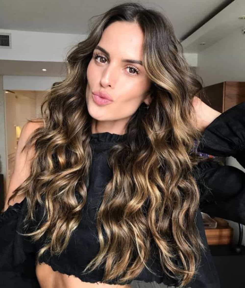 usa los colores de cabello para el otoño