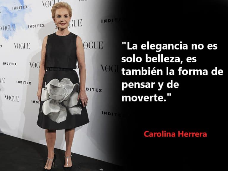 carolina herrera y la elegancia