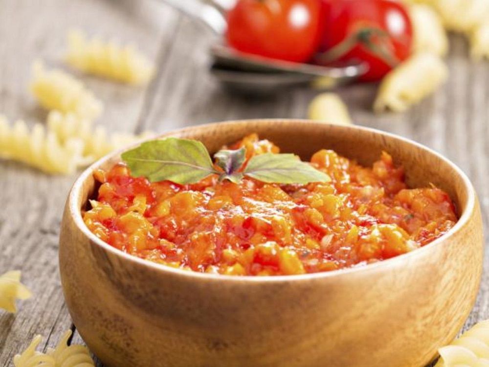 salsa de verduras