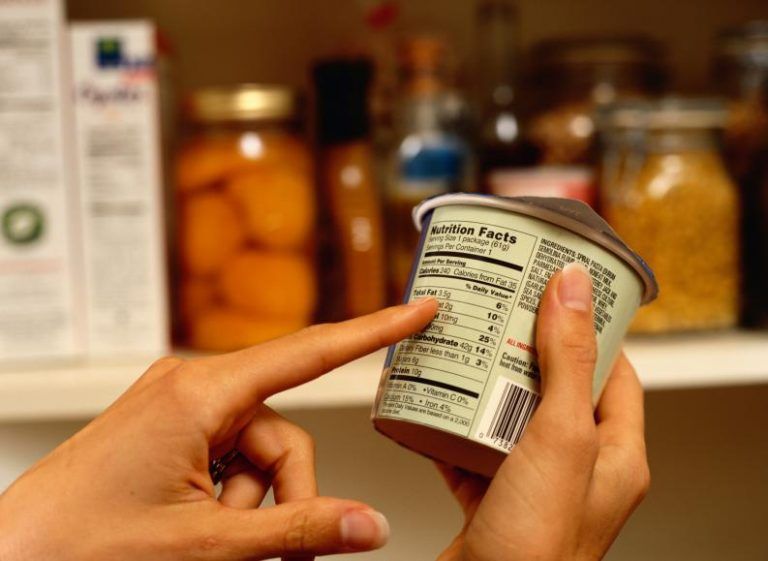 leer las etiquetas de los alimentos