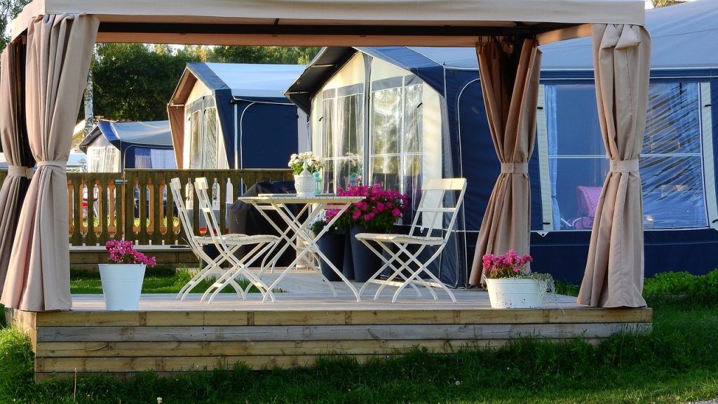 Pérgola para protegerte del sol