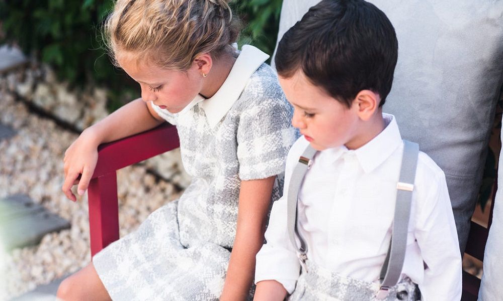 Telas de textura y estampados para niños