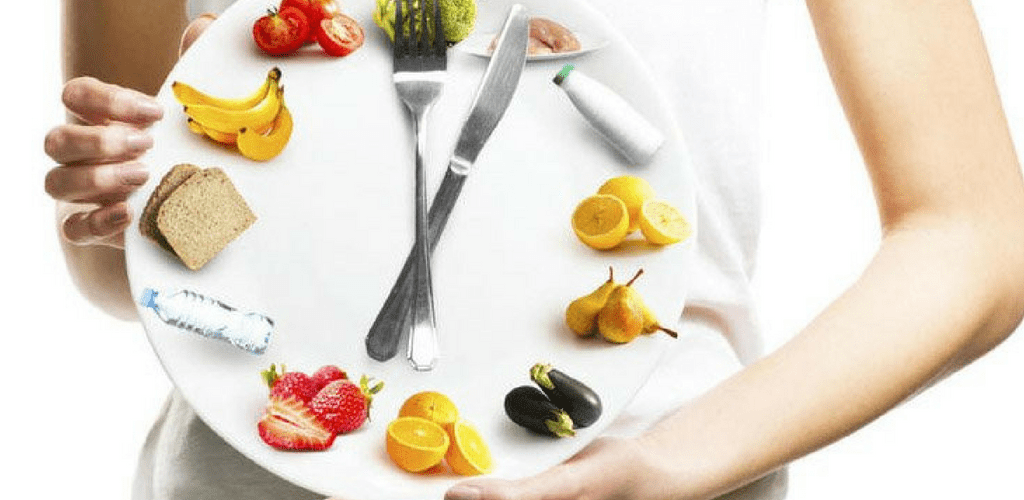 reducir los horarios entre comidas