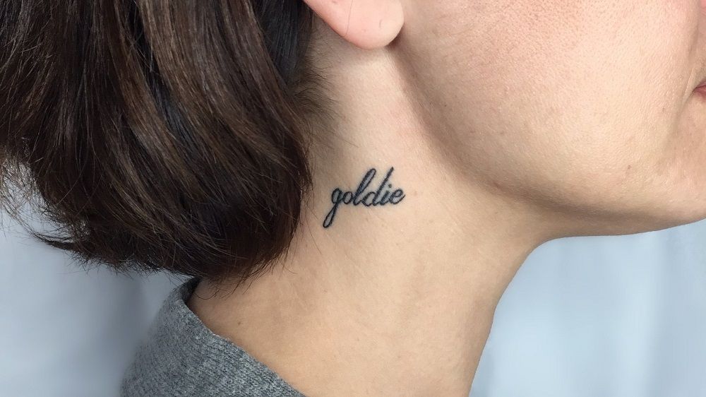 tatuaje con texto