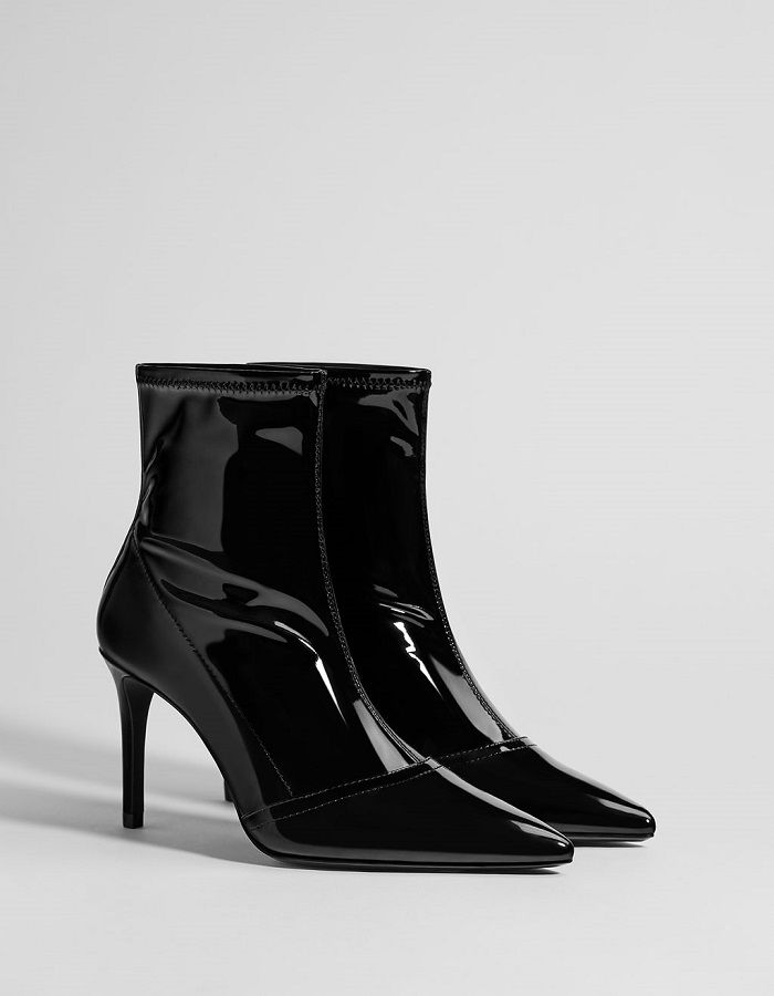 botas Brillo y charol