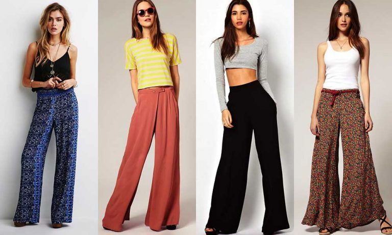 pantalones palazzo