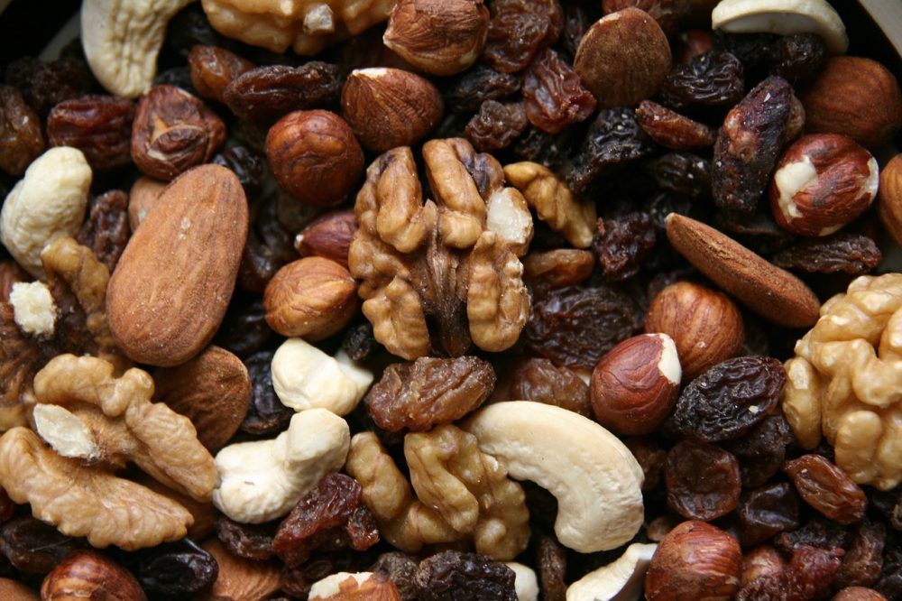 Vitaminas frutos secos
