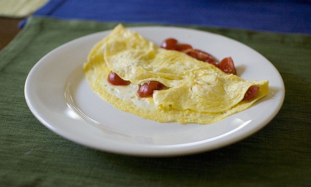 Tortilla francesa rellena