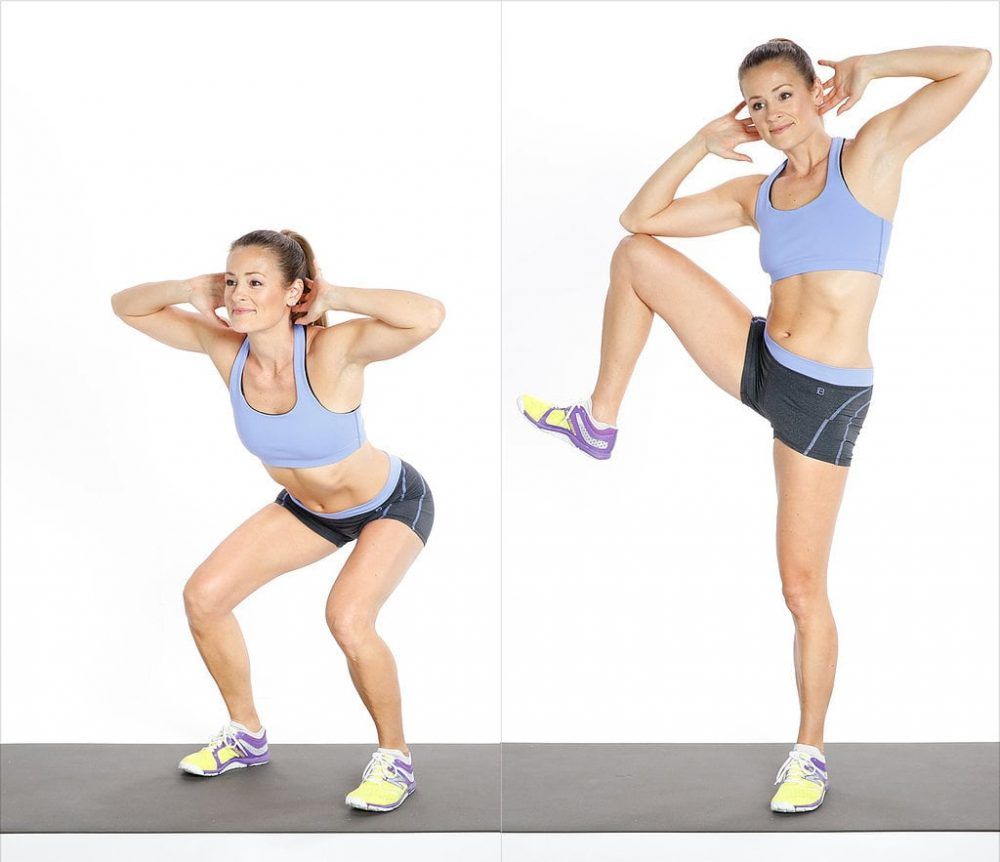 Crunch lateral