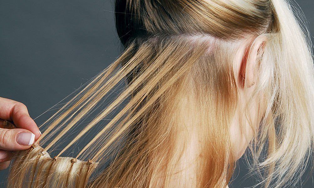 Cabello con extensiones para disimular la alopecia