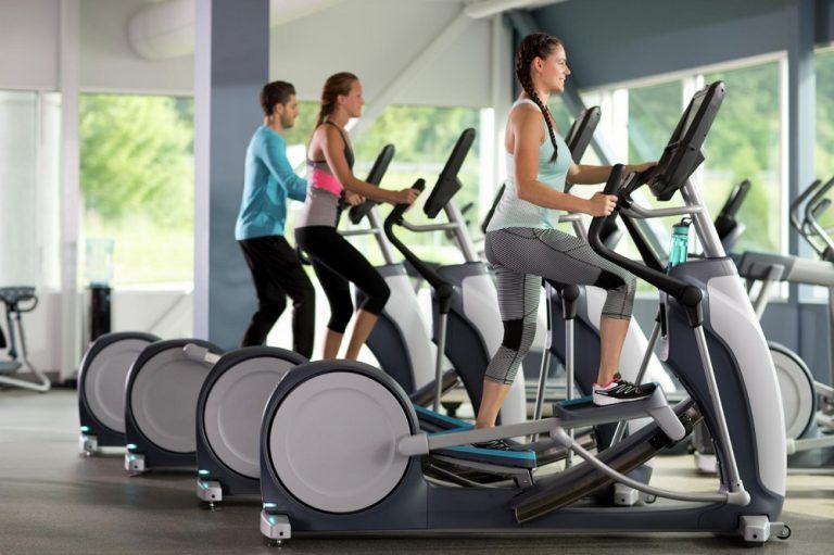 ponerte en forma con una bicicleta elíptica