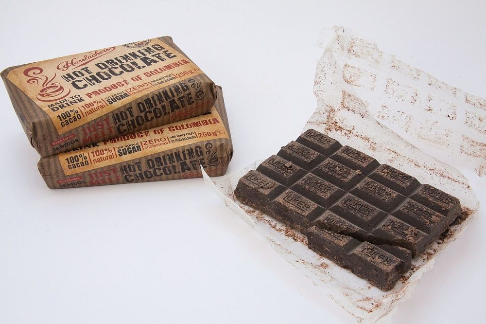 El chocolate contiene antioxidantes