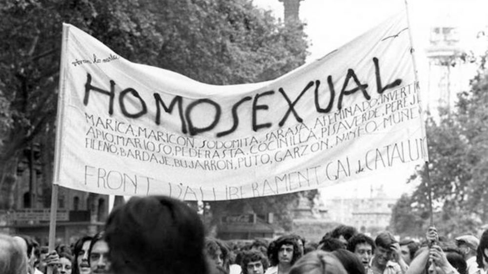 La marcha de las Ramblas, primera manifestación gay en España