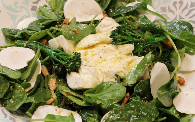 recetas de ensaladas con espinacas