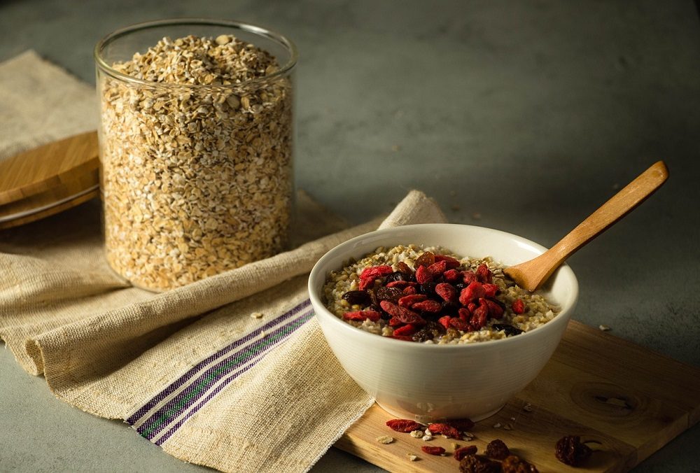 Avena para el desayuno