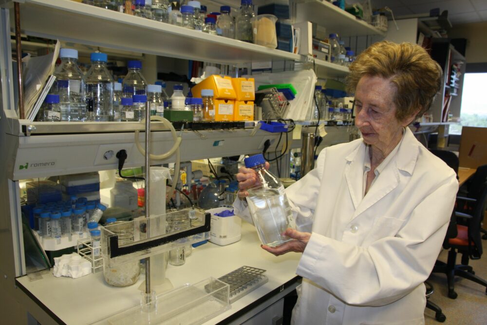 Margarita Salas acudía a diario al Laboratorio