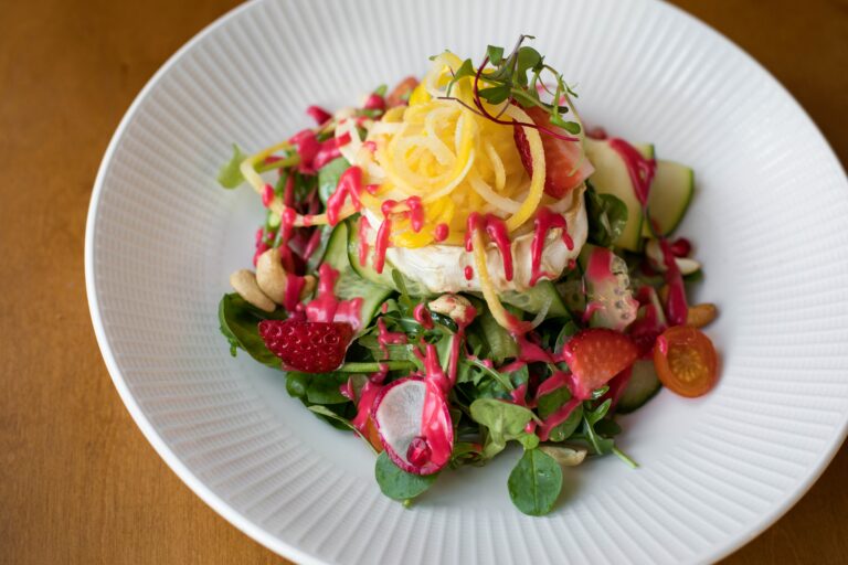 Ensaladas con frutas saludables
