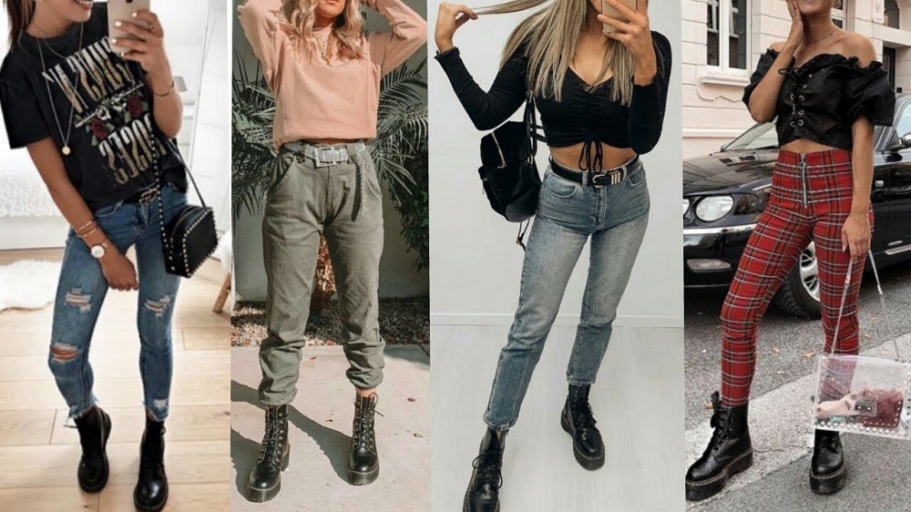 Llevar botas militares con estilo