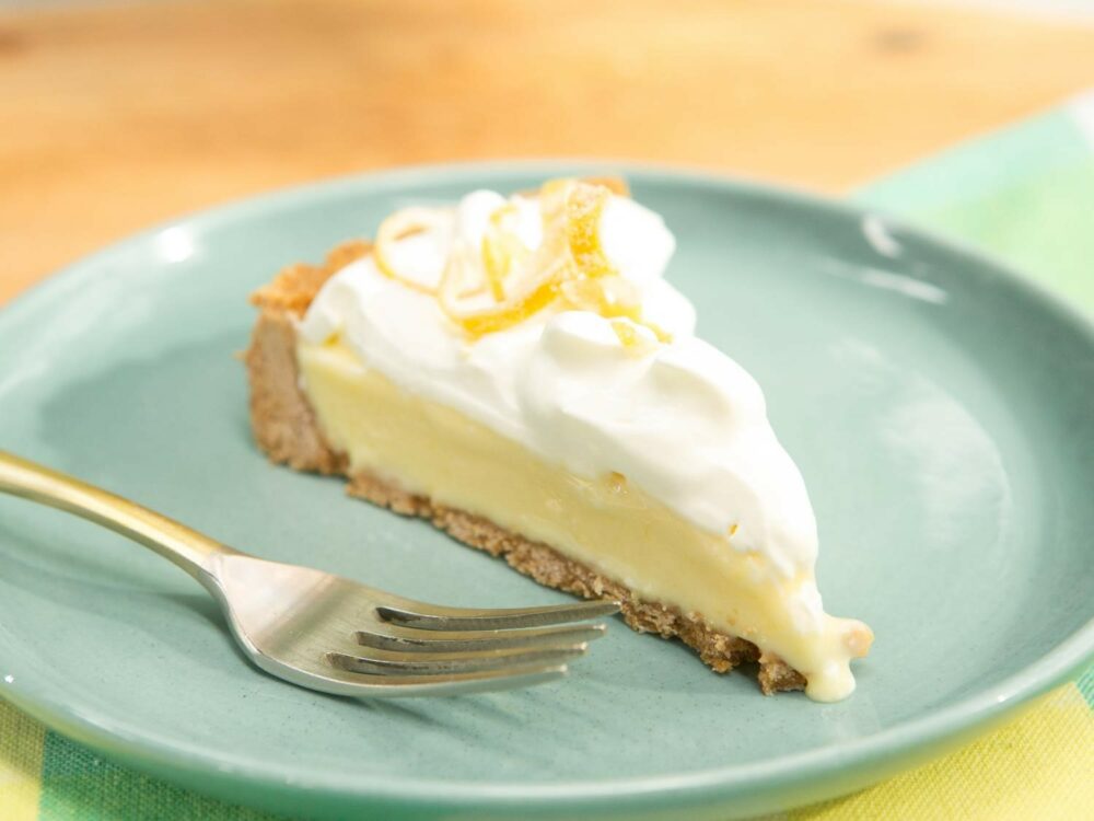 Tarta de limón sin horno