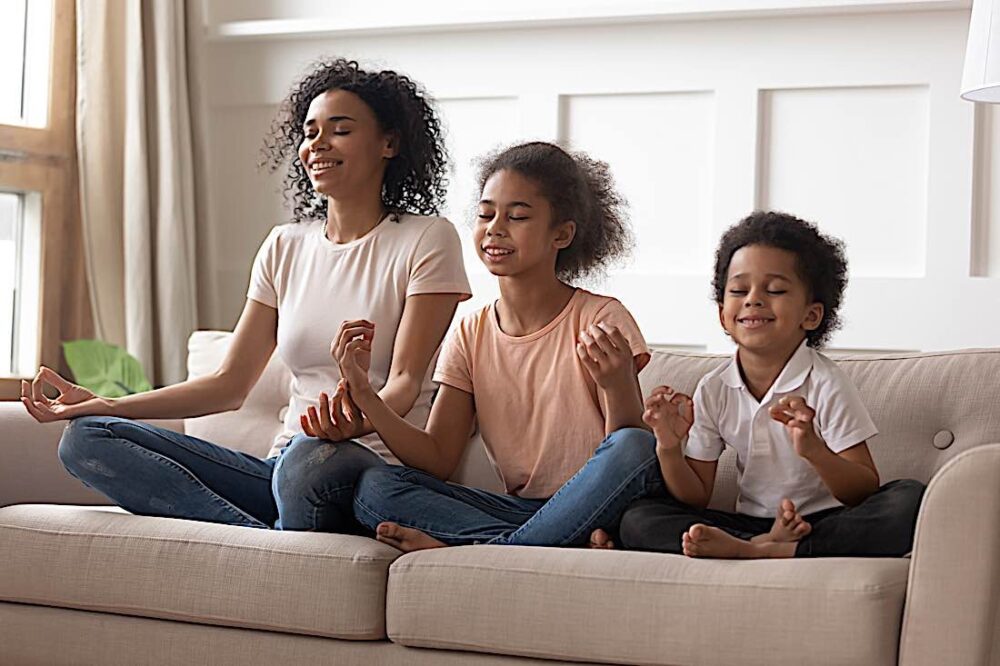 meditación con niños