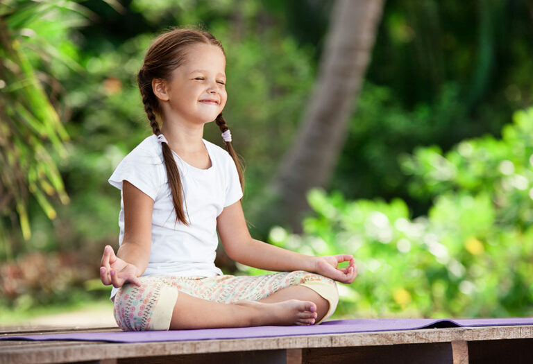 los beneficios de la meditación en los niños
