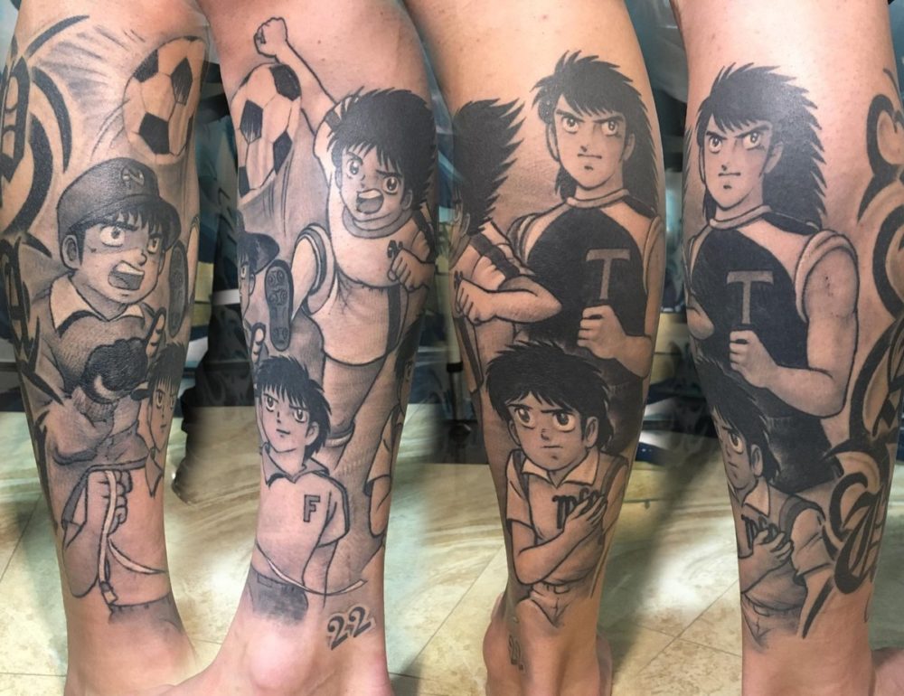 tatuajes de dibujos animados
