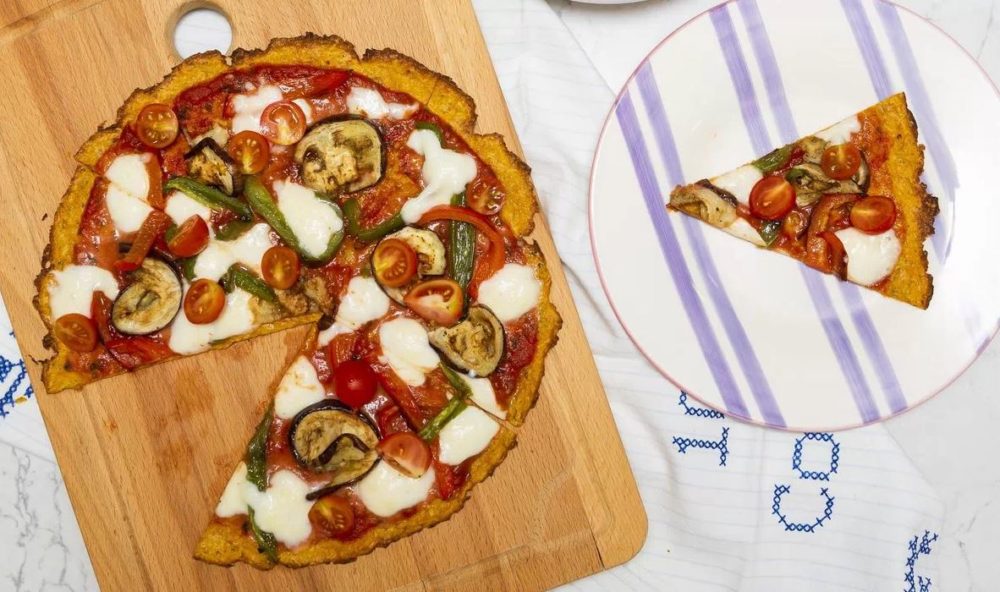 masa de pizza de zanahoria