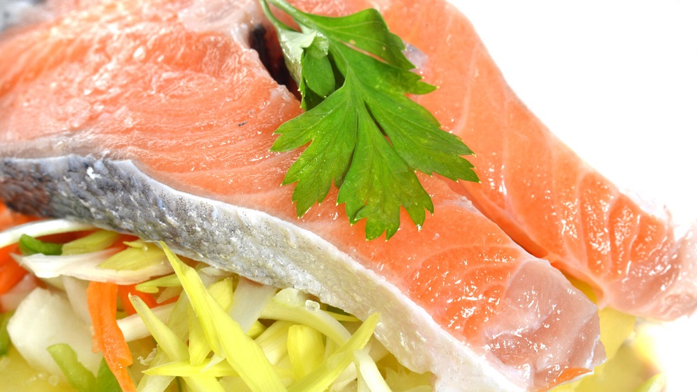 Salmón en papillote