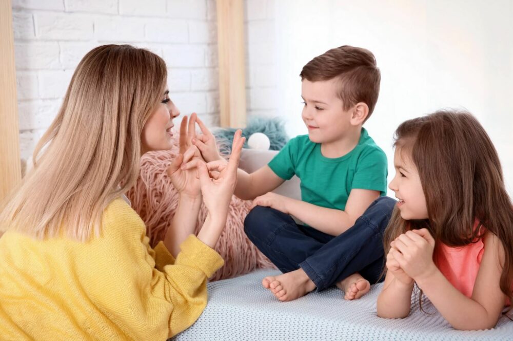 estar con los niños