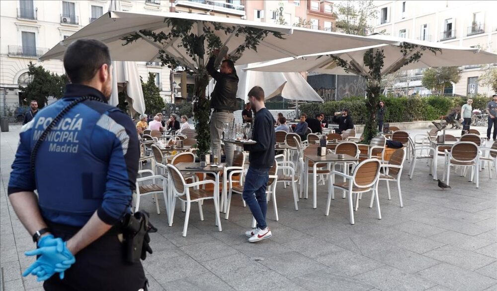 coronavirus al negocio de la restauración