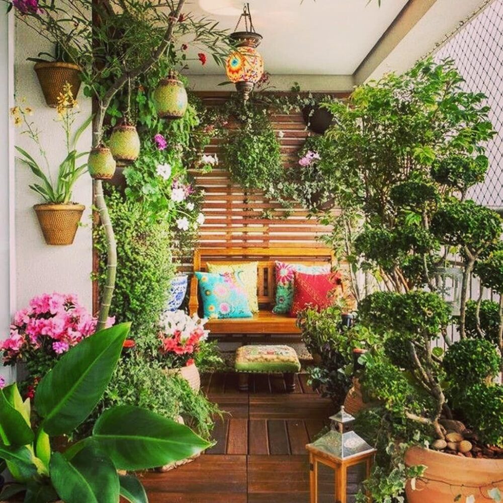 cómo tener un jardín en una terraza