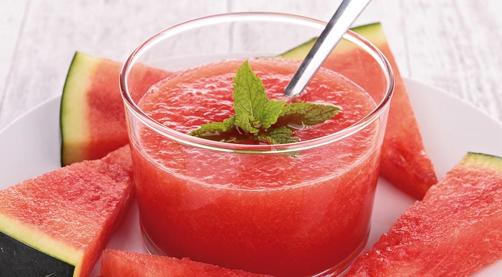 Cómo hacer gazpacho de sandía