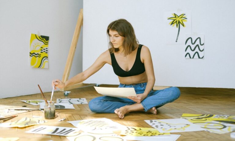 artesana ilustración