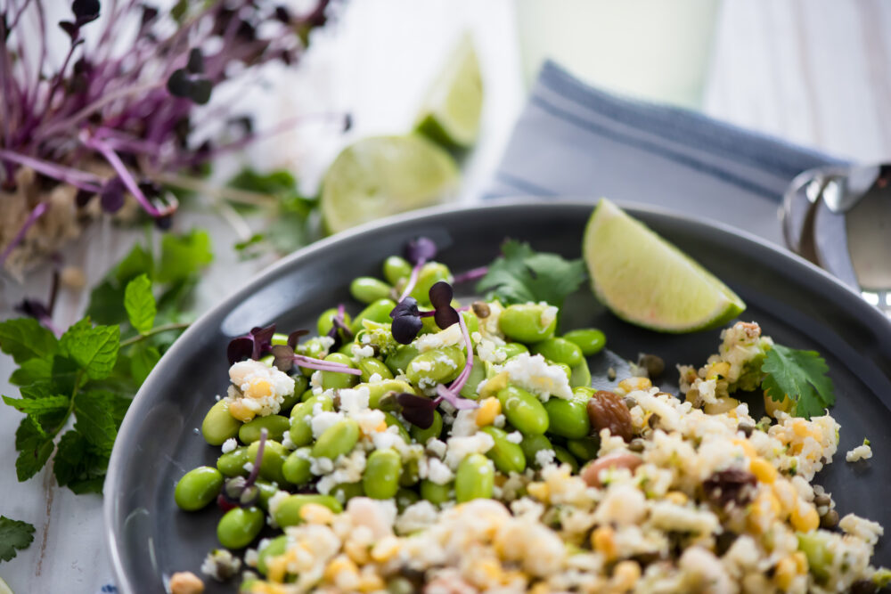 Ensalada con quinoa