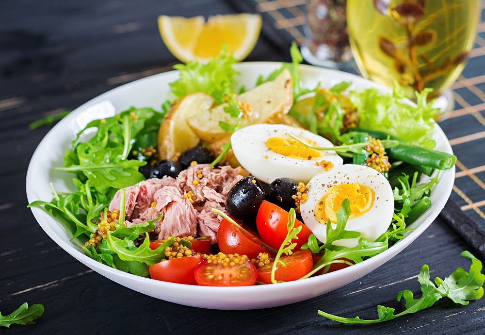 ensalada de atún