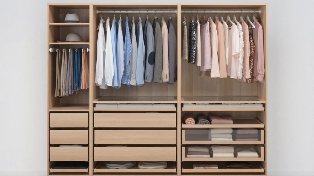 Cómo ahorrar espacio en armarios con Ikea