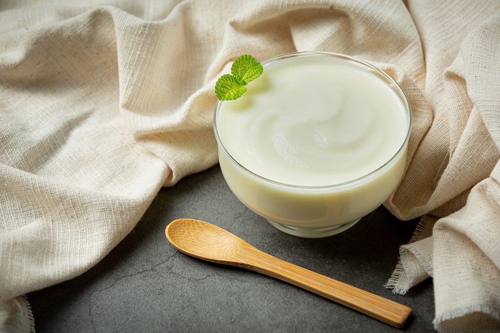 Yogur natural y entrenamiento