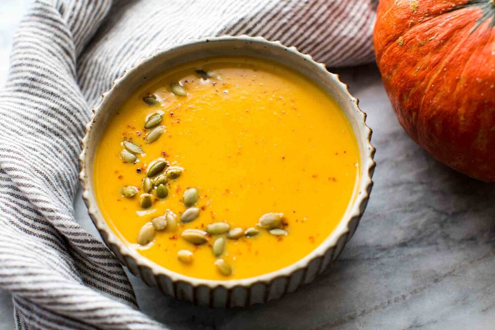 crema de calabaza, una de las más deliciosas recetas de cremas y sopas
