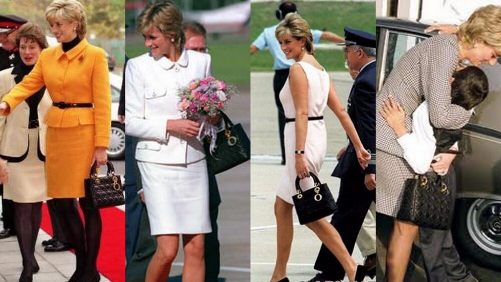 Diana de Gales marcó tendencia con uno de los bolsos icónicos más famosos: el Lady Dior