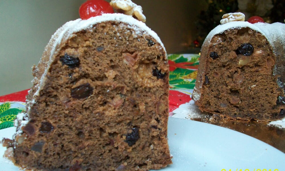 Torta negra, uno de los postres tradicionales de Venezuela en las épocas decembrinas