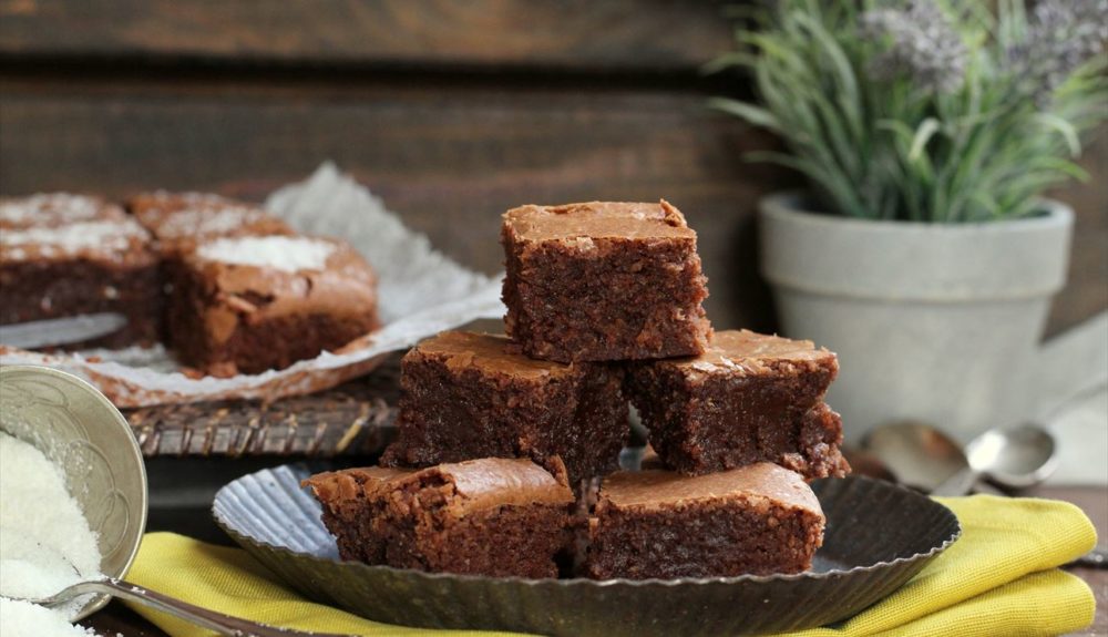 receta brownie saludable