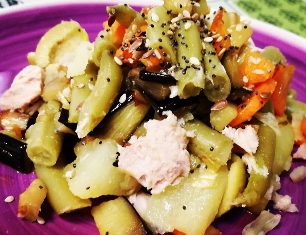 receta de ensalada de judías verdes