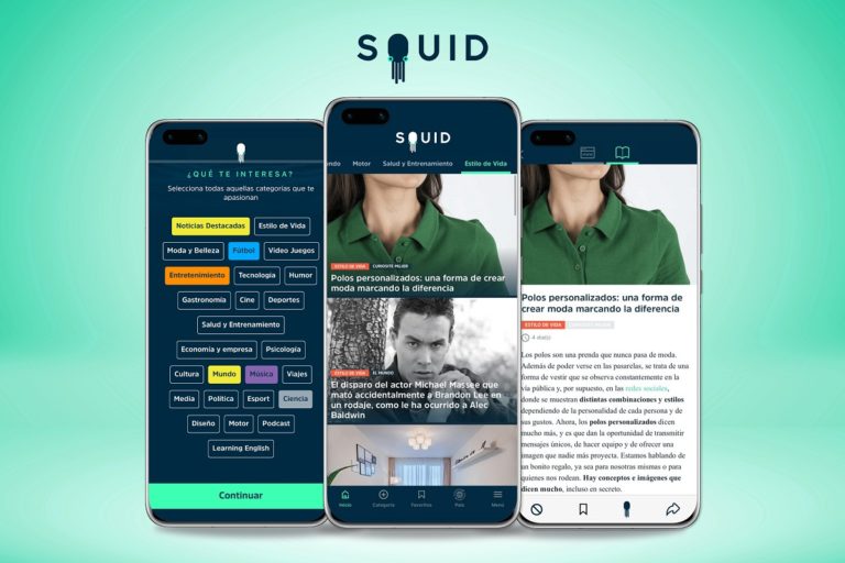 Aplicación squid