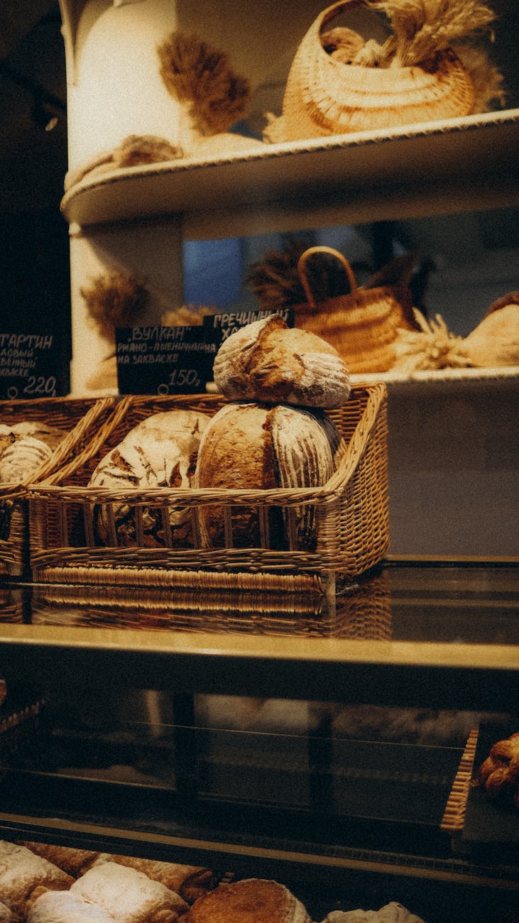 bread in a basket